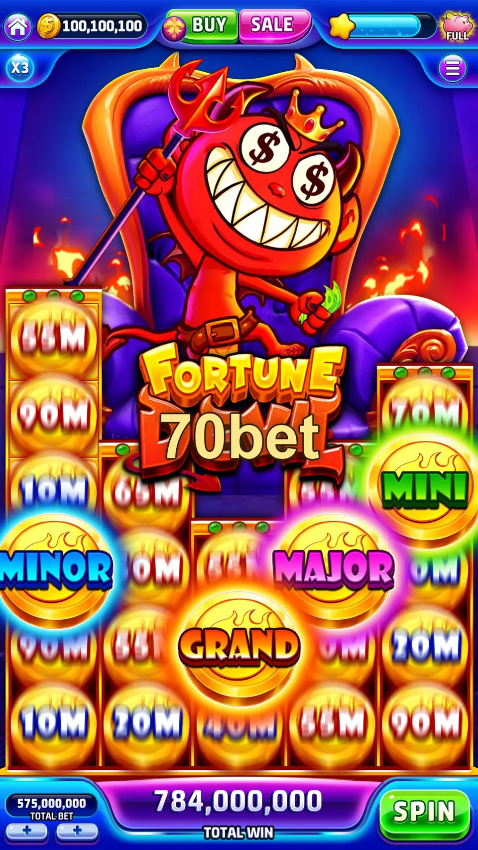 70bet Capturas de tela - APK Oficial